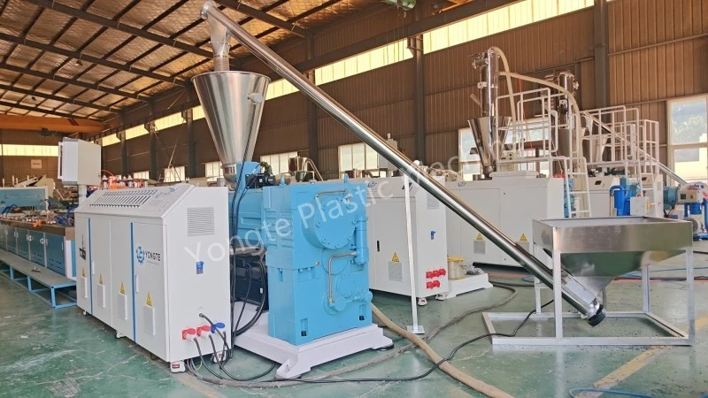 4-Cavity Recycled Plastic Profile Production Line