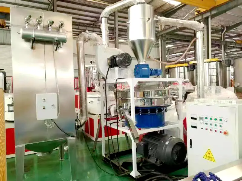 PVC 분쇄 및 연삭 기계
