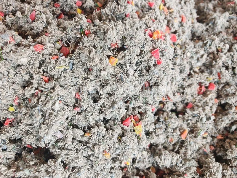 폐의류 재활용 및 플라스틱 복합기계